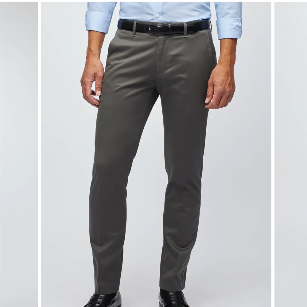 Bonobos grey stretch weekend warrior dress pants